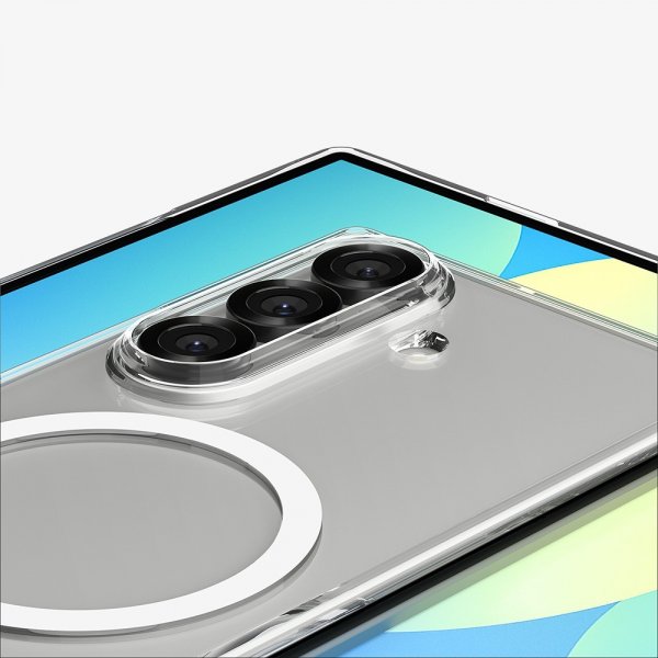 Spigen Samsung Galaxy Z Fold 7 Deksel Air Skin MagFit Clear White