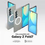 Spigen Samsung Galaxy Z Fold 7 Deksel Air Skin MagFit Clear White