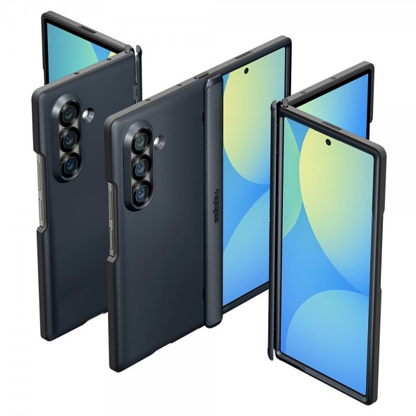 Spigen Samsung Galaxy Z Fold 7 Deksel Slim Armor Pro MagFit Metal Slate