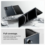 Spigen Samsung Galaxy Z Fold 7 Deksel Slim Armor Pro MagFit Metal Slate