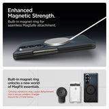Spigen Samsung Galaxy Z Fold 7 Deksel Slim Armor Pro MagFit Metal Slate