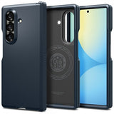 Spigen Samsung Galaxy Z Fold 7 Deksel Tough Armor Pro MagFit Metal Slate