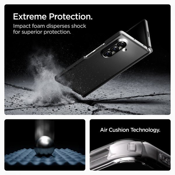 Spigen Samsung Galaxy Z Fold 7 Deksel Tough Armor Pro MagFit Svart