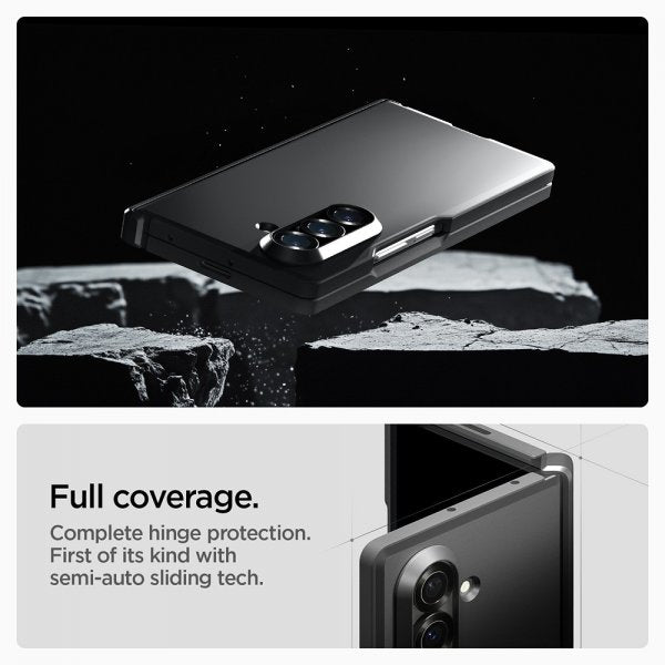 Spigen Samsung Galaxy Z Fold 7 Deksel Tough Armor Pro MagFit Svart