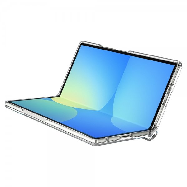 Spigen Samsung Galaxy Z Fold 7 Deksel Ultra Hybrid Pro MagFit Clear White