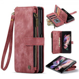 CaseMe Samsung Galaxy Z Fold3 Etui C30 Series Rød