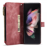 CaseMe Samsung Galaxy Z Fold3 Etui C30 Series Rød