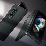 Spigen Samsung Galaxy Z Fold3 Deksel Enzo Classic Green
