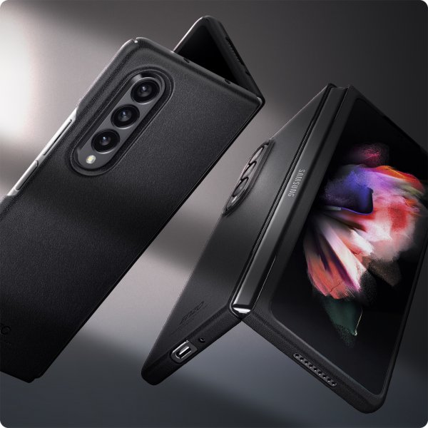 Spigen Samsung Galaxy Z Fold3 Deksel Enzo Svart