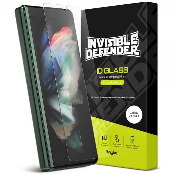 Ringke Samsung Galaxy Z Fold3 Skjermbeskytter Cover Display Protector Glass