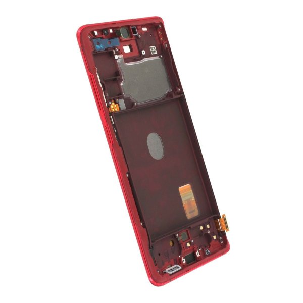 Samsung Samsung S20 FE 4G Skjerm med LCD Display Original - Rød