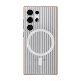 Samsung Galaxy S24 Ultra Deksel Korrugerte MagSafe Oransje