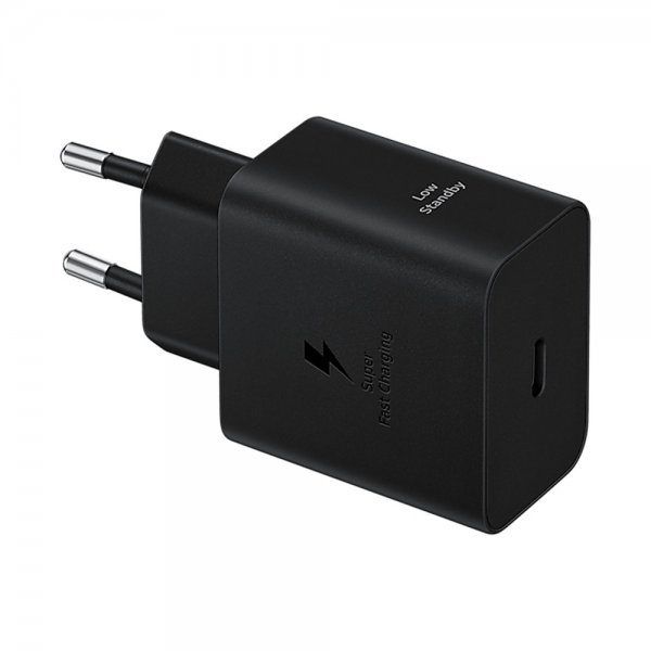 Samsung Original Lader med Kabel 45W Power Adapter Svart