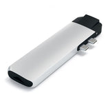 Satechi USB-C Pro Hub med 4K HDMI och Ethernet Sølv