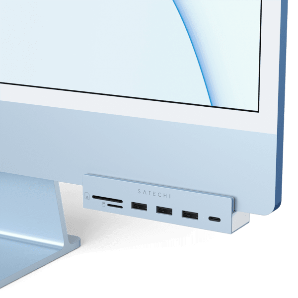Satechi USB-C Clamp Hub Blå