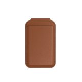 Satechi Kortholder Vegan-Leather Magnetic Wallet Stand Brun