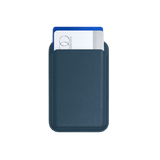 Satechi Kortholder Vegan-Leather Magnetic Wallet Stand Mørkeblå