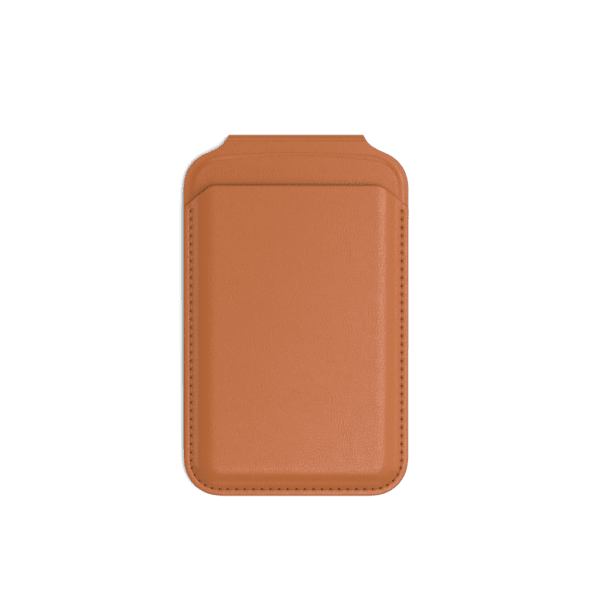 Satechi Kortholder Vegan-Leather Magnetic Wallet Stand Oransje