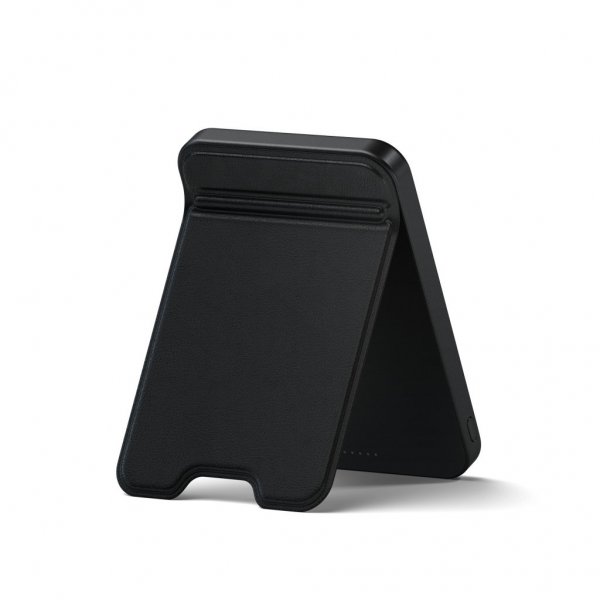 Satechi OntheGo Qi2 5K MagSafe-powerbank med stativ svart