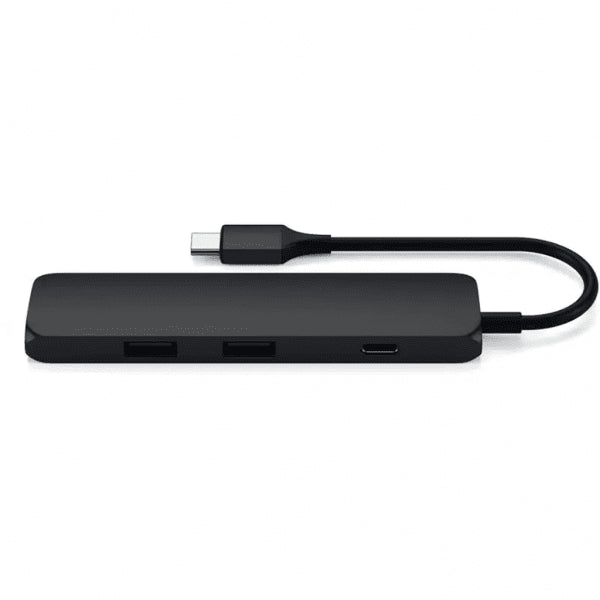 Satechi Type-C Slim Multi-port Adapter 4K Svart