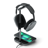 Satechi Aluminum Headphone Stand with built in wireless charging
