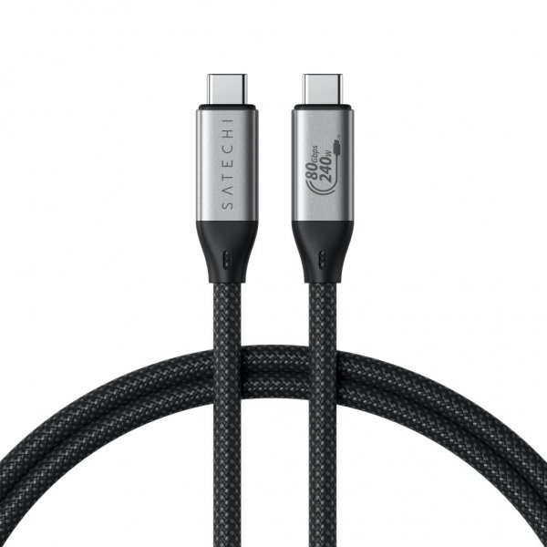 Satechi USB4 Pro V2-kabel 1,2 m svart
