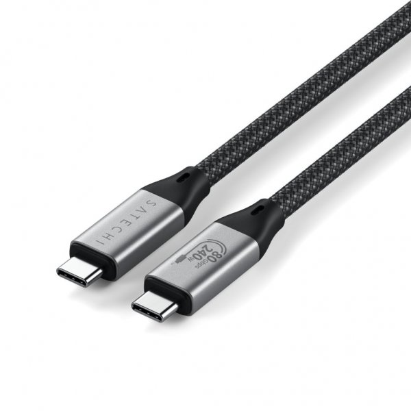 Satechi USB4 Pro V2-kabel 1,2 m svart