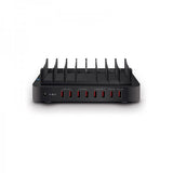 ALOGIC 8-portars USB-laddningsstation Svart