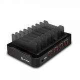 ALOGIC 8-portars USB-laddningsstation Svart