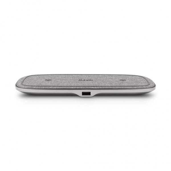 Moshi Sette Q Trådløs Lader Dual 15W Grå