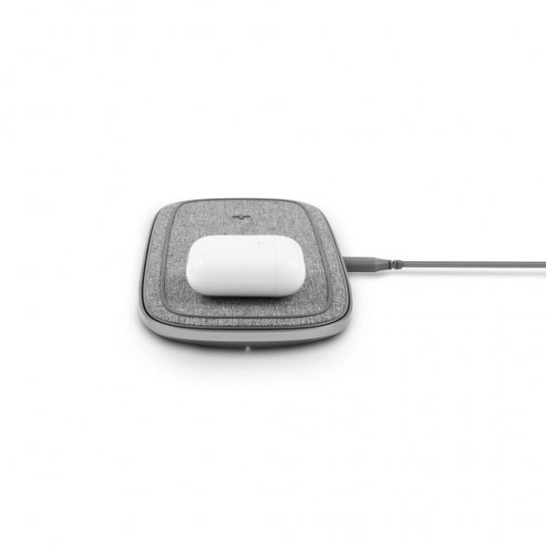 Moshi Sette Q Trådløs Lader Dual 15W Grå