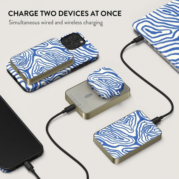 Burga Powerbank MagSafe 5000 mAh Seven Seas Gold