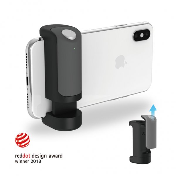 Just Mobile Shutter Grip Rosegull