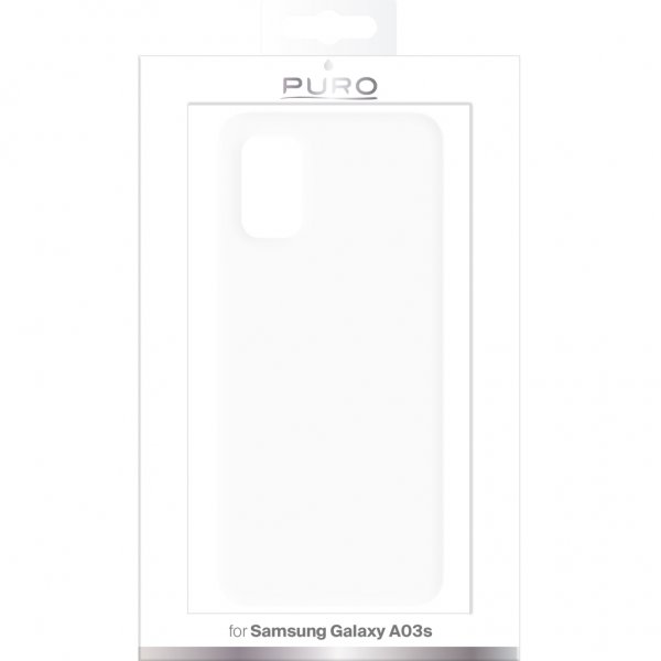 Puro Samsung Galaxy A03s Deksel Nude Transparent