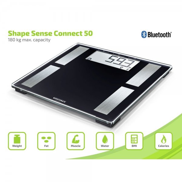 Soehnle Shape Sense Connect 50 Smart Scale med Bluetooth