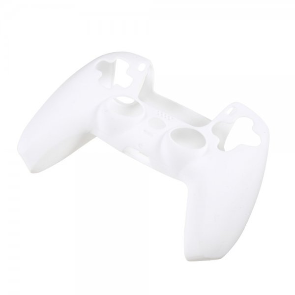 Silikonbeskyttelse for PlayStation 5 Kontroll Hvit