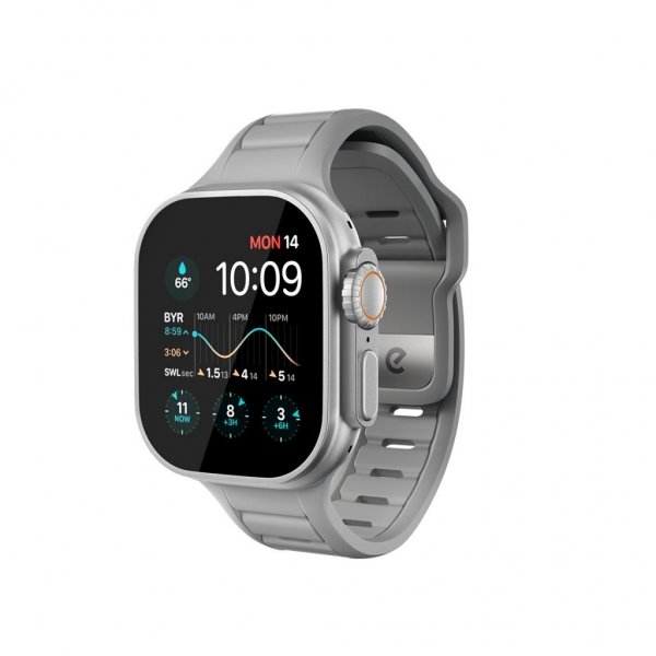 KeyBudz Apple Watch 44/45/46mm/Apple Watch Ultra Armbånd Journey Stone Grey