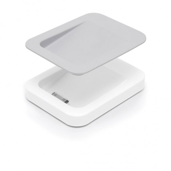 Bluelounge Saidoka 30 pin iPhone 3 / 4 / 4s Ladedukke Hvit
