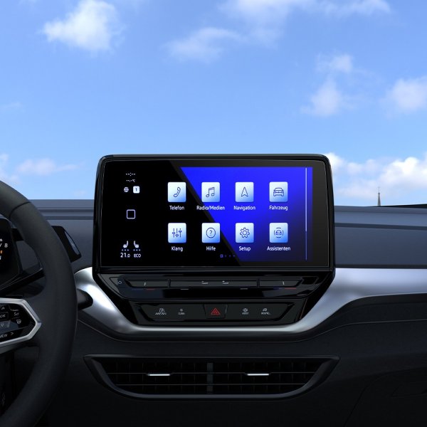 Spigen Skjermbeskytter GLAS.tR EZ FIT Anti-Glare Volkswagen ID.4 10"