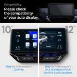 Spigen Skjermbeskytter GLAS.tR EZ FIT Anti-Glare Volkswagen ID.4 10"