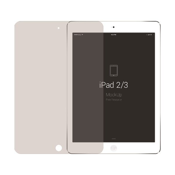 iPad 9.7 (gen 2/3/4) Skjermbeskytter Herdet glass