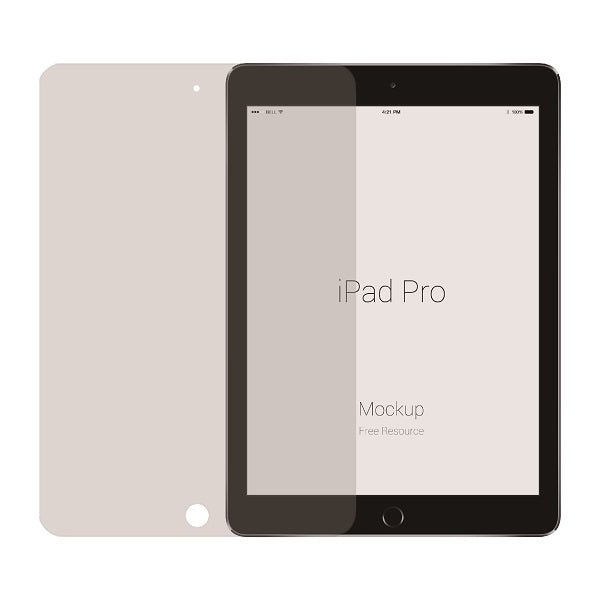 iPad Pro 12.9 (gen 2) Skjermbeskytter Herdet glass