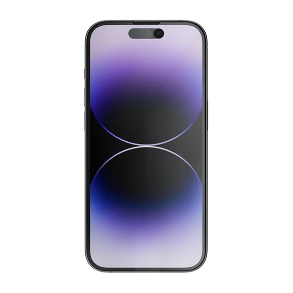 iPhone 15 Pro Skjermbeskytter Herdet glass 3D Privacy