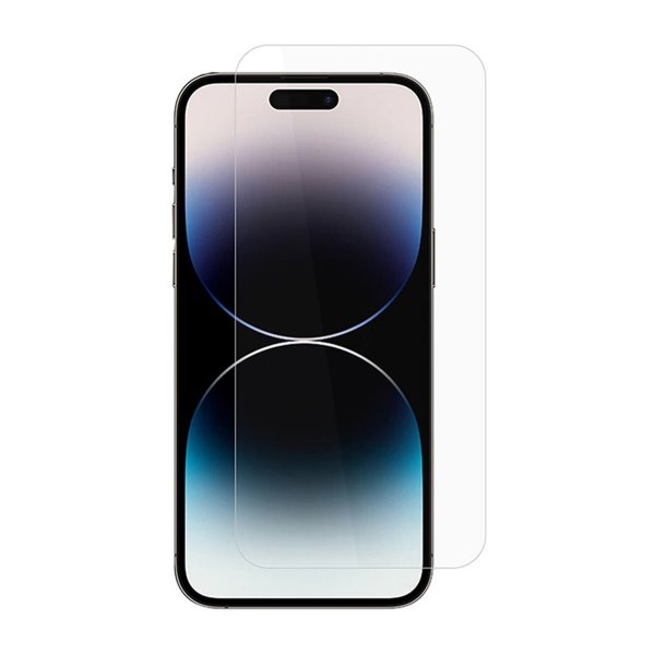 iPhone 16/iPhone 15 Skjermbeskytter Herdet glass