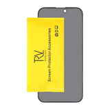 iPhone 15/iPhone 16 Skjermbeskytter Herdet glass 3D Privacy