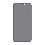 iPhone 15/iPhone 16 Skjermbeskytter Herdet glass 3D Privacy