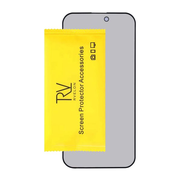 iPhone 16 Pro/iPhone 17 Skjermbeskytter Herdet glass Privacy