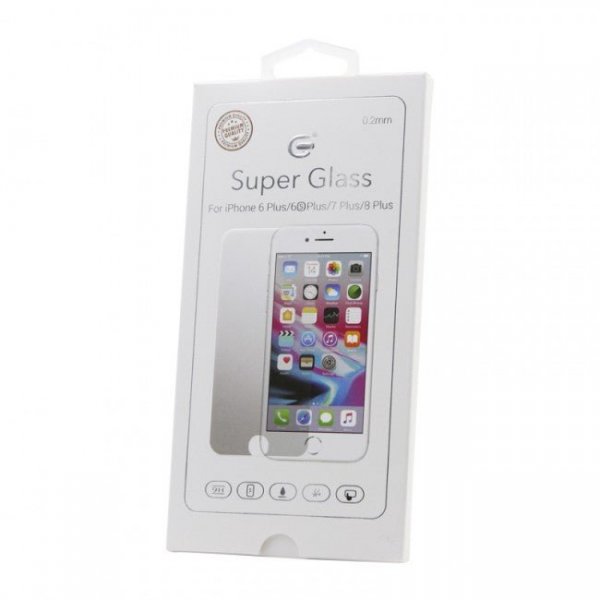 iPhone 6/6S Plus/iPhone 7 Plus/iPhone 8 Plus Skjermbeskytter Herdet glass 0.2mm