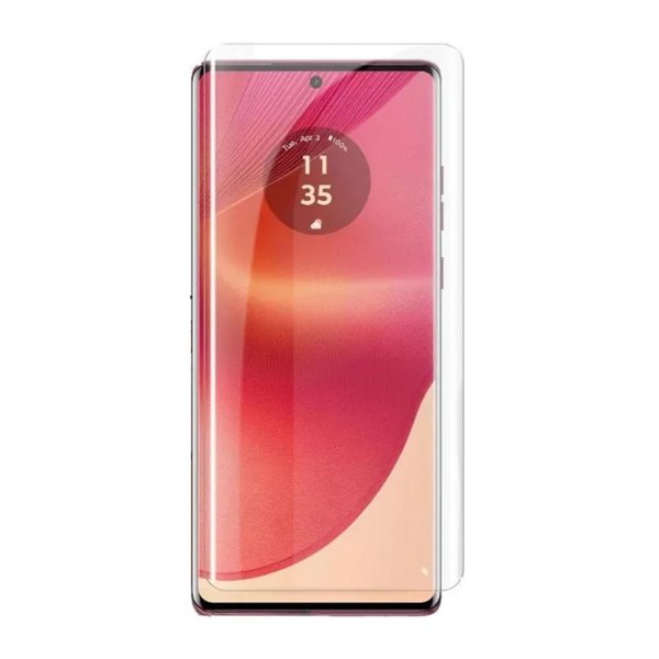 Motorola Edge 50 Neo Skjermbeskytter UV-lys Herdet glass