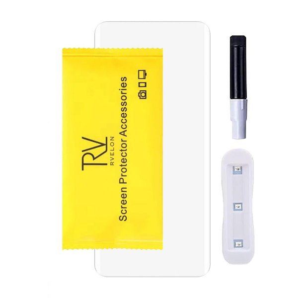 OnePlus 12 Skjermbeskytter UV-lys Herdet glass